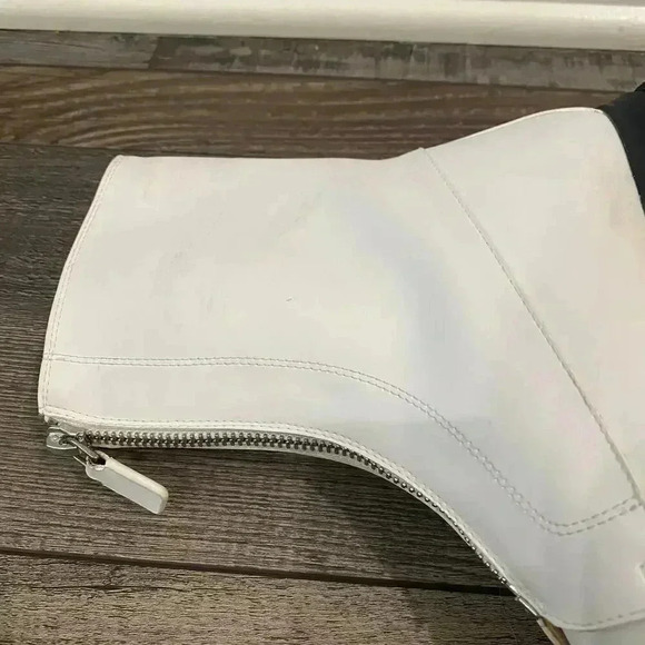 NWT Stuart Weitzman $830 Charli Sport Platform Booties Block Heel White Size 7B - Picture 11 of 14